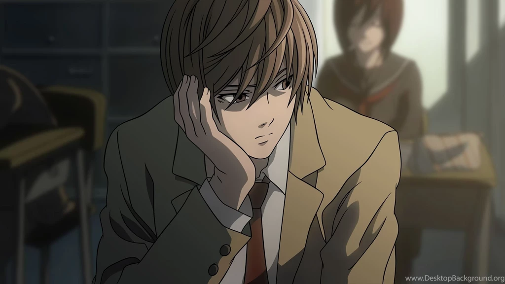 Anime Series Character Death Note Light Yagami Classroom Wallpapers ...