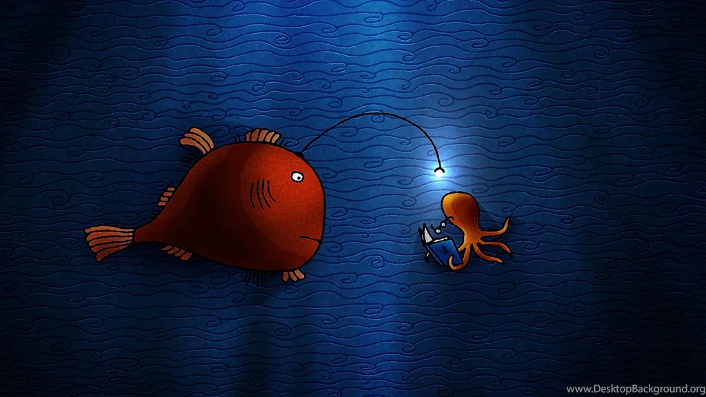 2560x1440 Fish And Squid Desktop PC And Mac Wallpapers