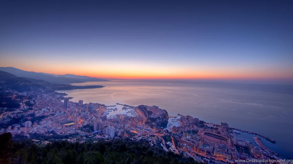 Download Wallpapers 2560x1440 Monaco, Dawn, Dusk Mac iMac 27 HD ...