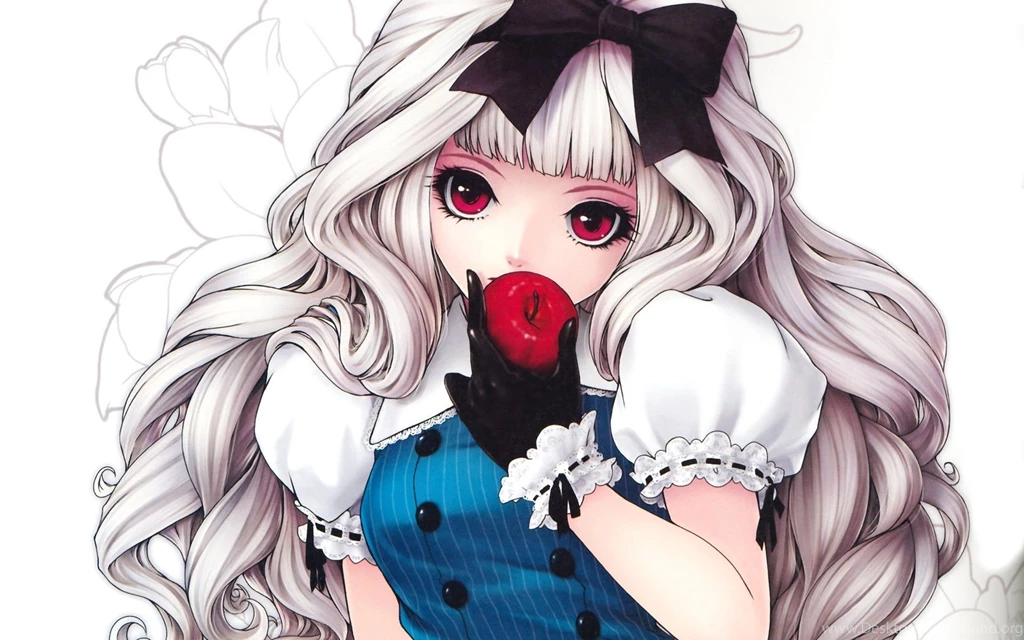 Apple Wallpapers With Anime Girl Wallpapers