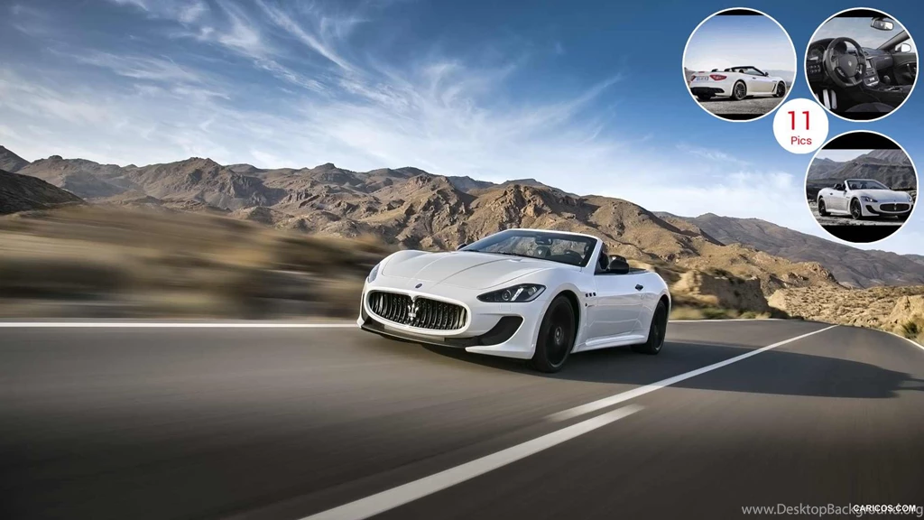 2013 Maserati GranCabrio MC Front