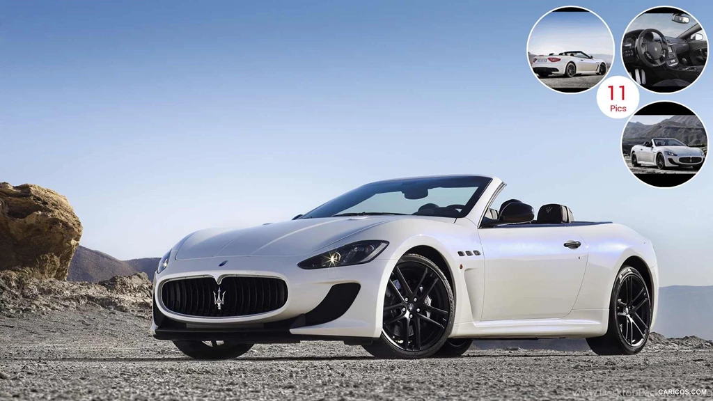 2013 Maserati GranCabrio MC Front