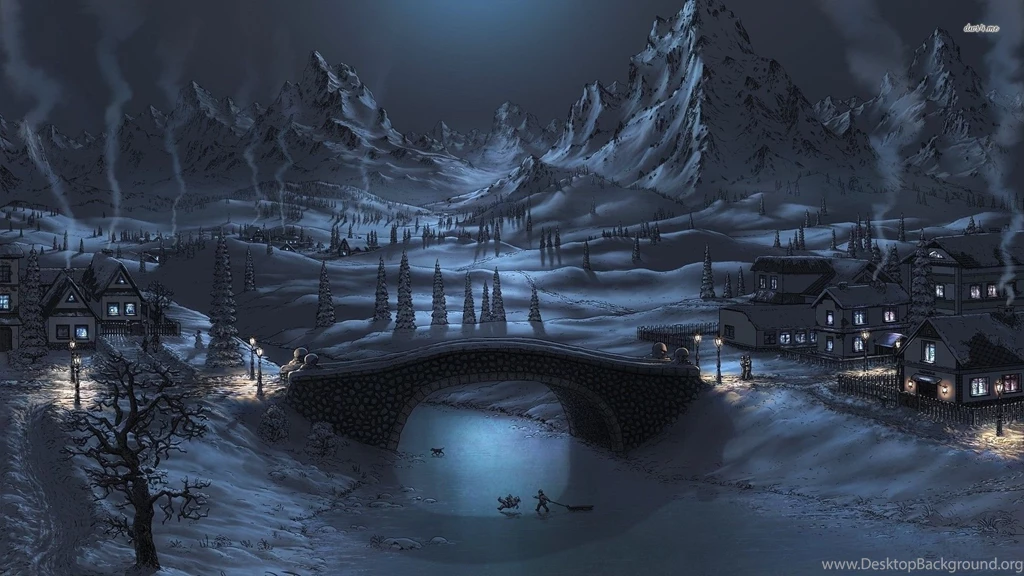 Winter Night Desktop Wallpapers 1.jpg