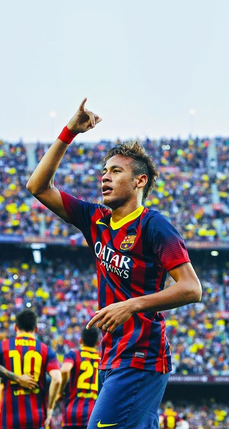 Download Neymar Jr. 744 X 1392 Parallax Wallpapers 4399616