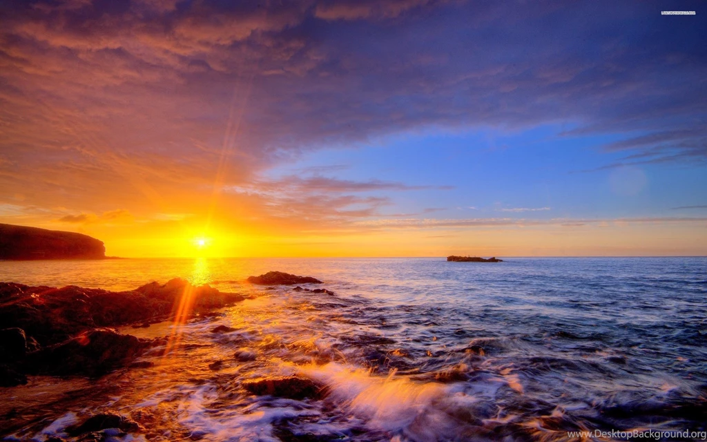 Shore At Sunrise Wallpapers