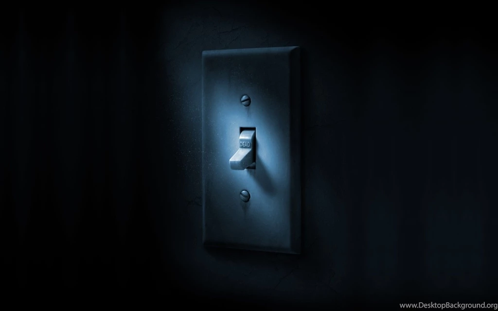 Death Dead Poster The Game Darkness Switches Alan Wake Inscription ...