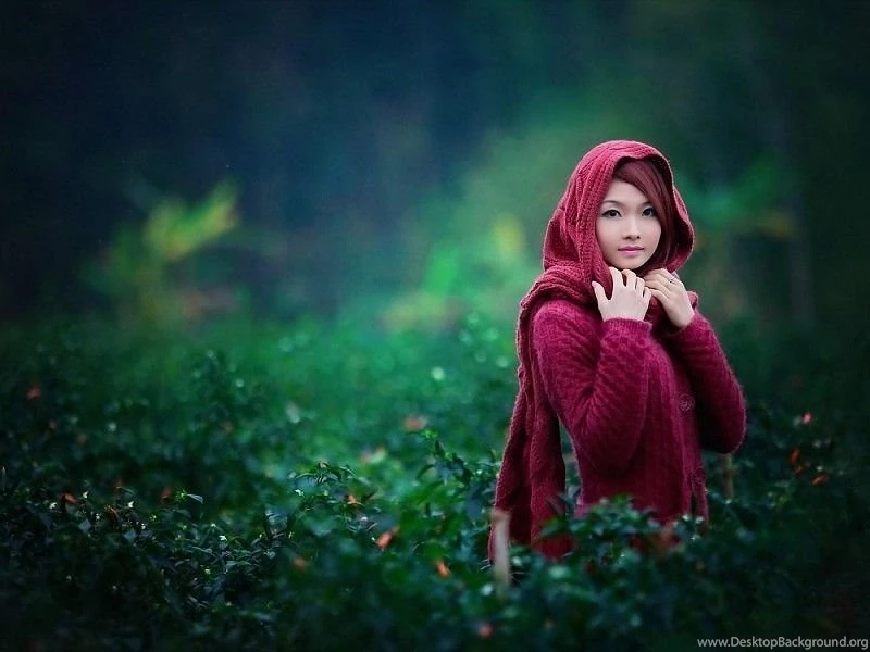 Girl Asian Nature Macro Free Desktop Backgrounds And Wallpapers