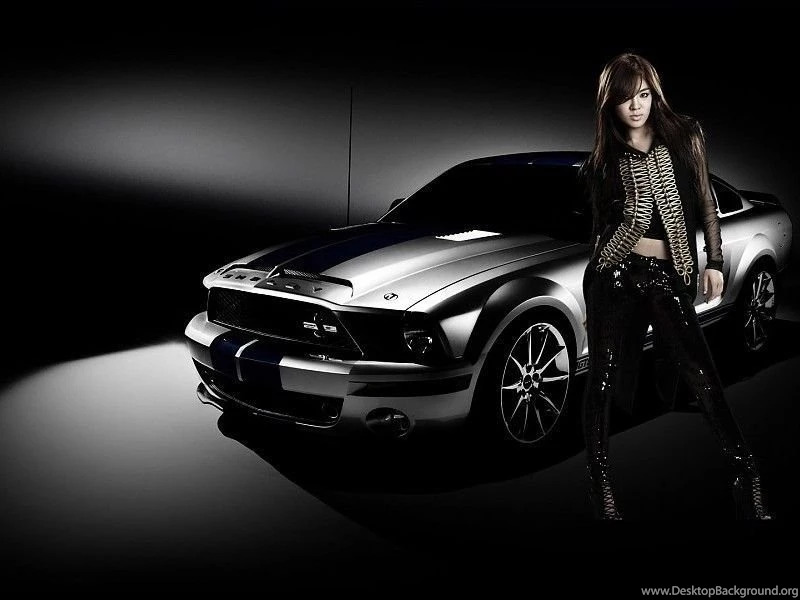 Asian Girl Ford Mustang Wallpapers Free Desktop Backgrounds And ...