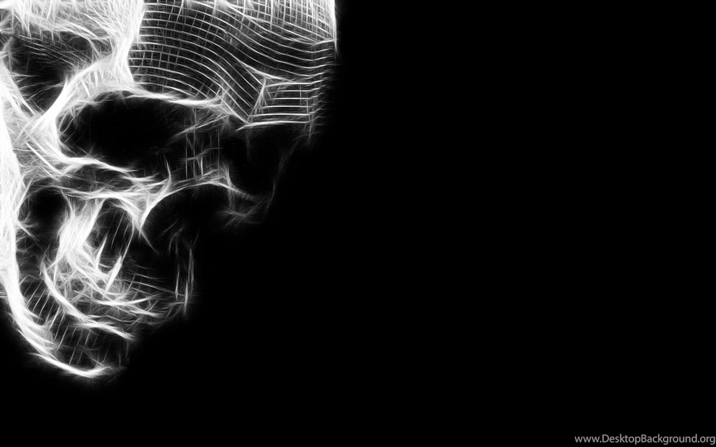 Black And White Skull Wallpapers 1310954