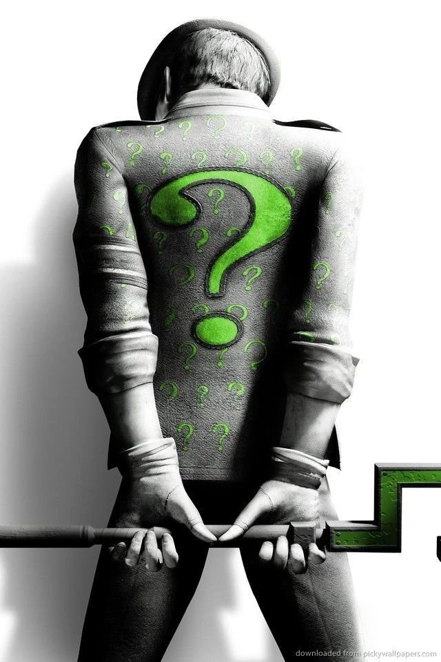 Download Batman Arkham City Riddler Wallpapers For iPhone 4