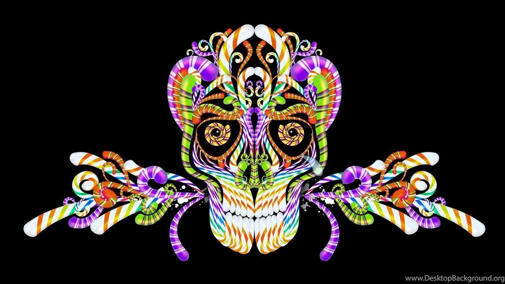Skulls Candy Skull Art Tear