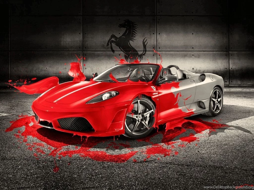 Ferrari Red Splash Wallpapers By W4y On DeviantArt