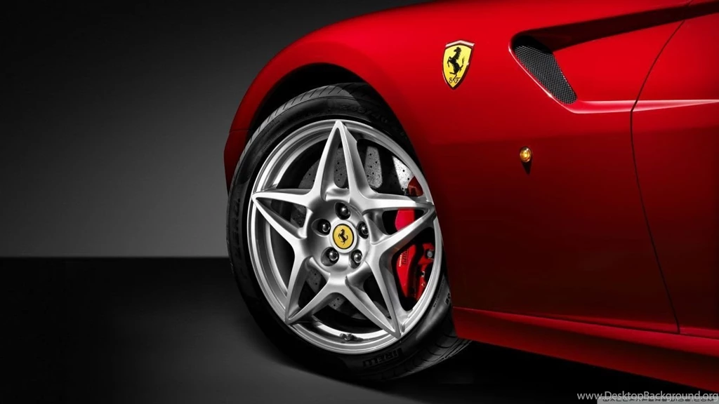Red Ferrari 599 Wheel HD Desktop Wallpapers : Widescreen : High ...