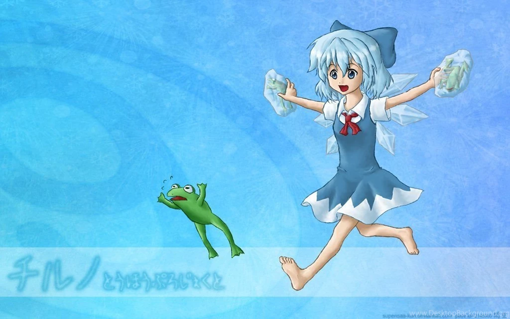 Cirno Wallpapers Frogchase By Supensaa kun On DeviantArt