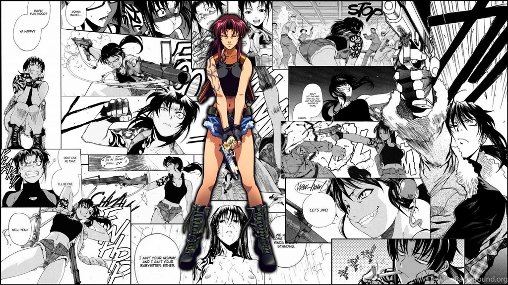 Black Lagoon ~ Revy Wallpapers By Black0raz0r On DeviantArt