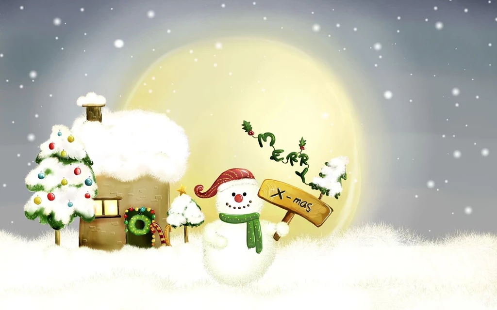 Gallery For Free Widescreen Christmas Wallpapers
