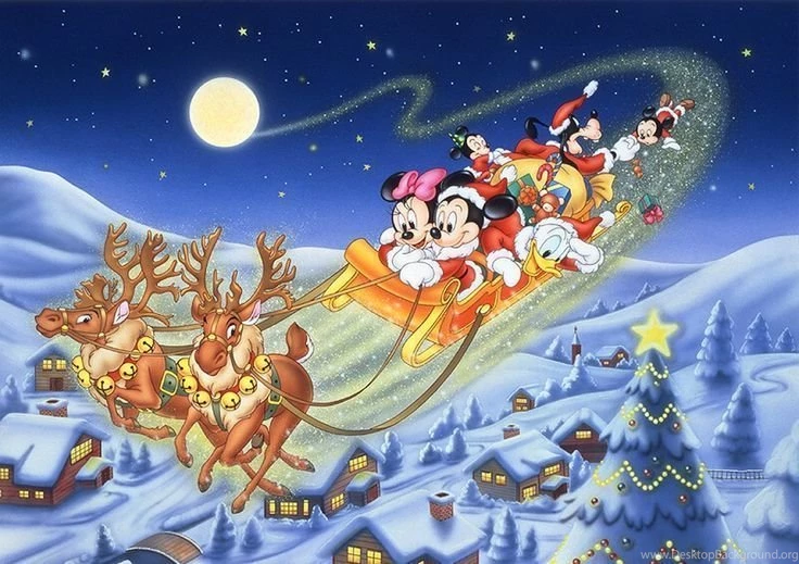 Free Disney Christmas Wallpapers HD Widescreen Merry Christmas ...