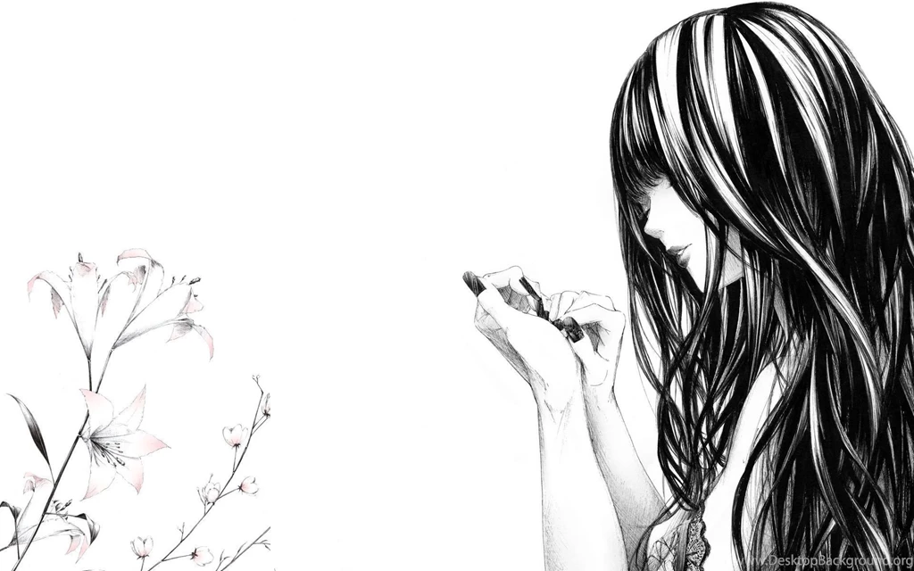 Anime Wallpapers Black And White 32 Free Hd Wallpapers XDwallpaper.com