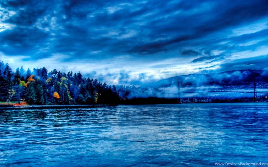 1440x900 Blue Water Scenery Desktop PC And Mac Wallpapers