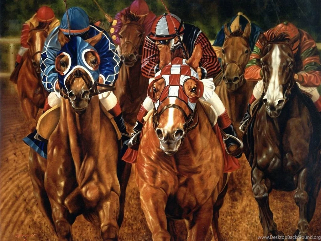 Horse Racing Art 1600x1200 Wallpapers, 1600x1200 Wallpapers ...