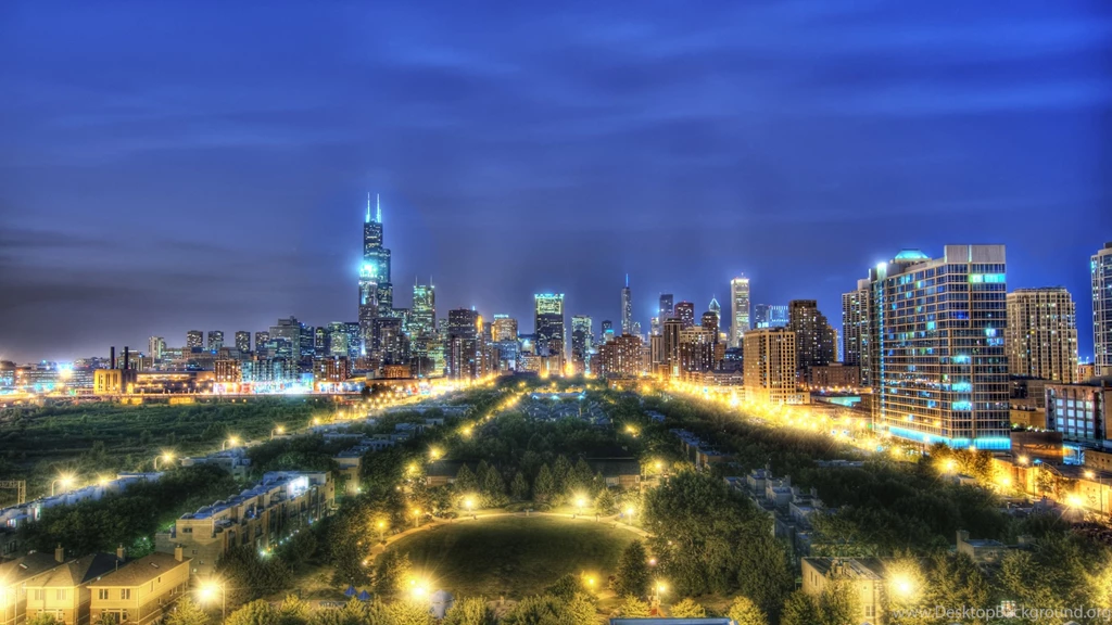 Download Wallpapers 3840x2160 Chicago, Illinois, Night, Building ...