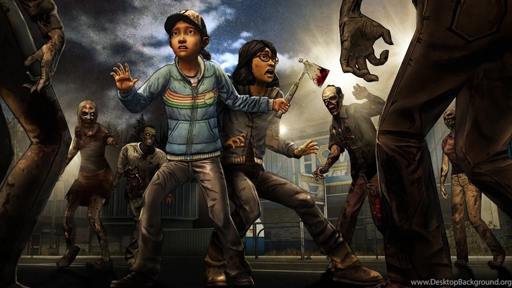 The Walking Dead Full Season 2 All Cutscenes Game Movie 1080p ...
