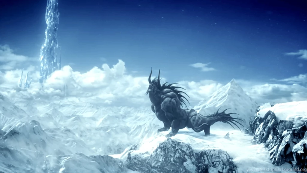 Final fantasy xiv wallpaper behemoth