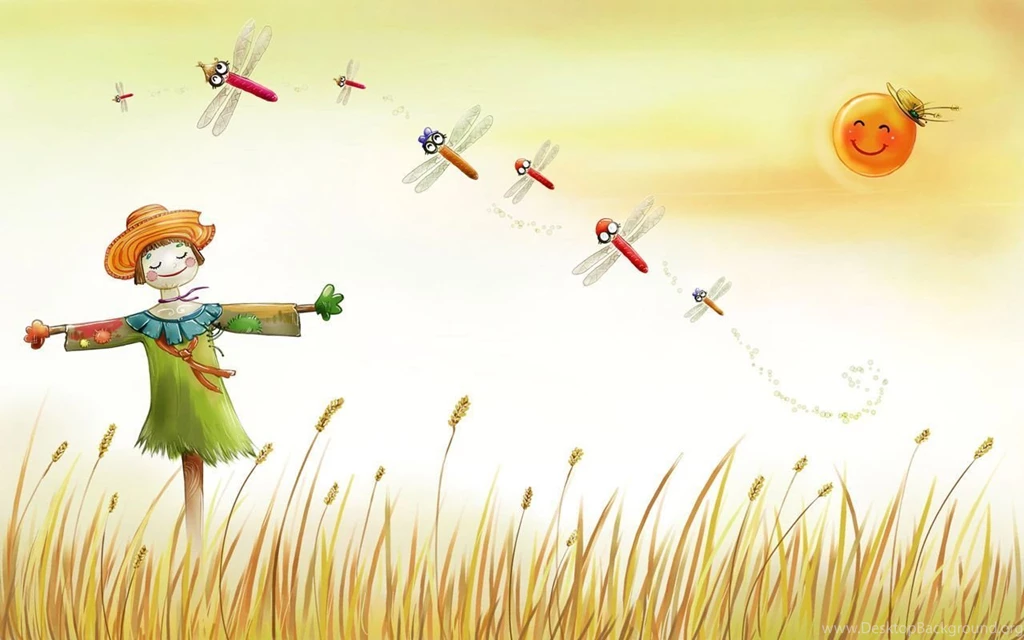 Gallery For Autumn Cartoon Wallpapers