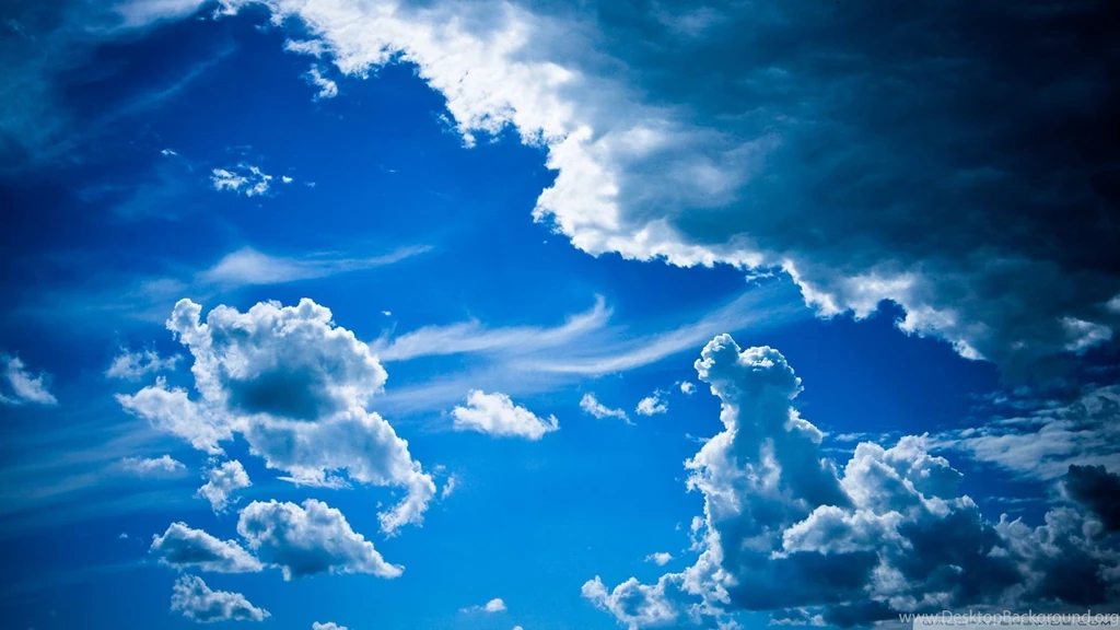 Gallery For Blue Wallpapers With Clouds