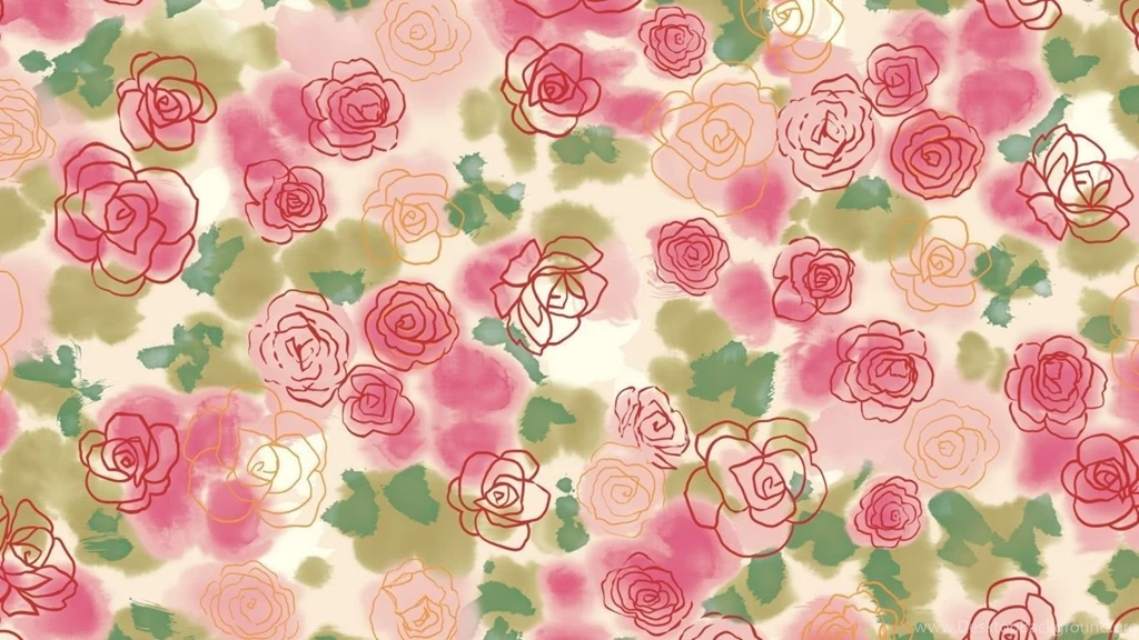 1366x768 Rose Buds Art Wallpapers
