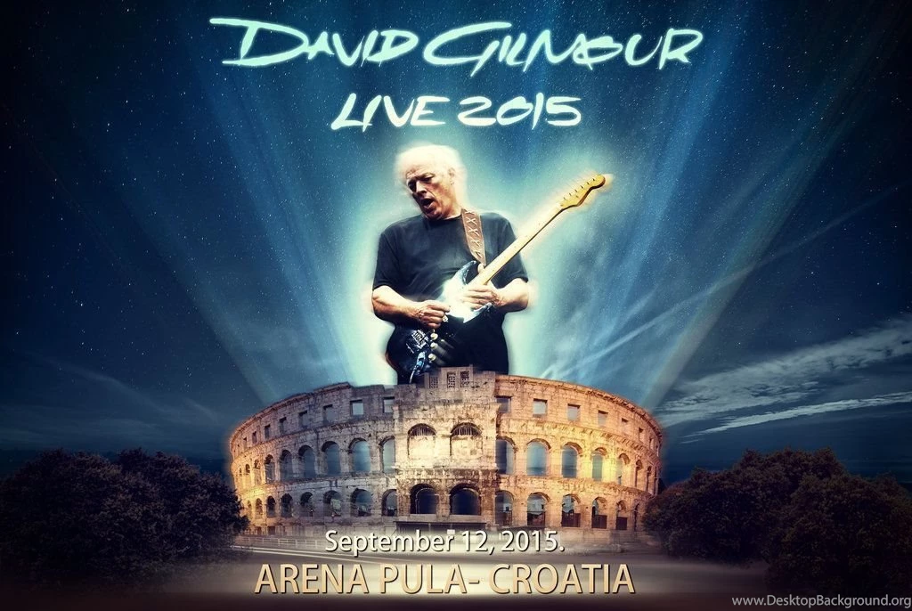 David Gilmour Tour Arena Pula By Msaric10 On DeviantArt