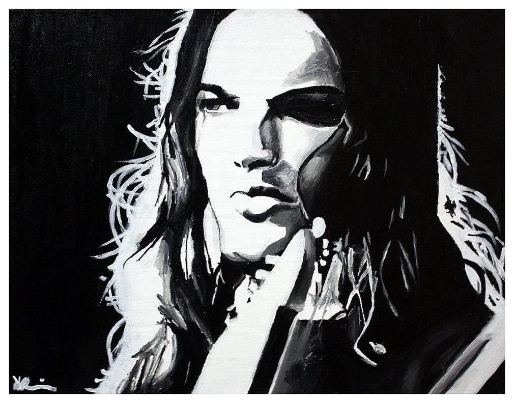 Deviantart More Like David Gilmour Portrait By Thepriceforglory ...