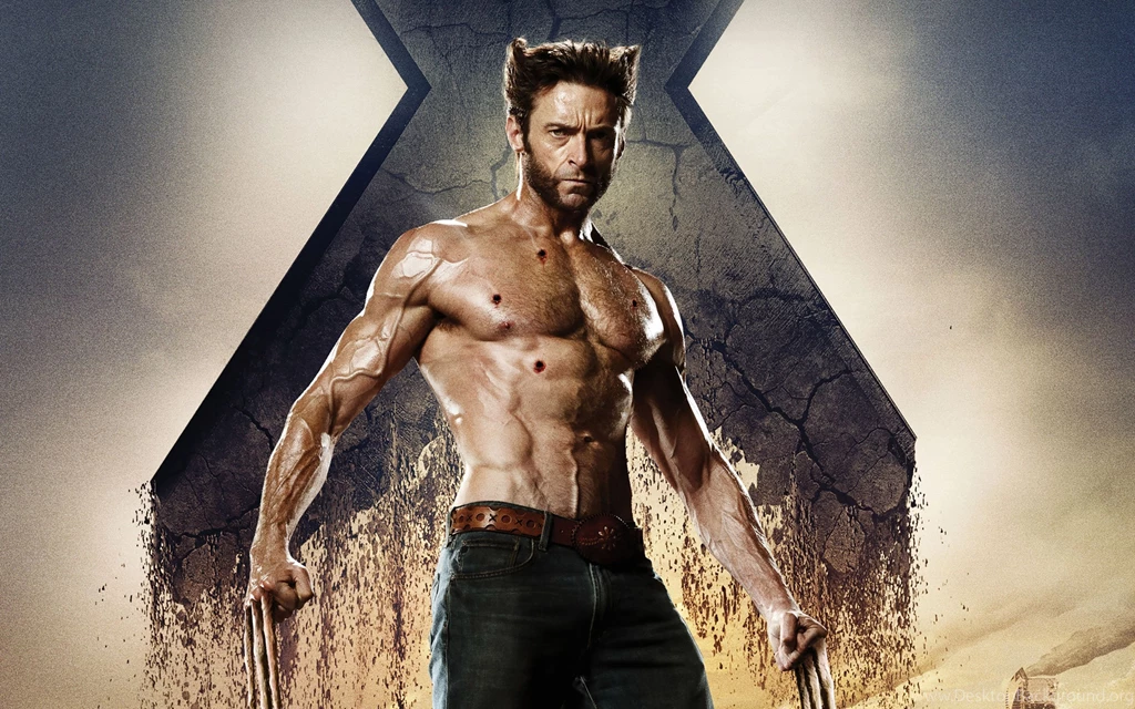 Wolverine Shirtless In X Men Days Of Future Past Wallpaper.jpg