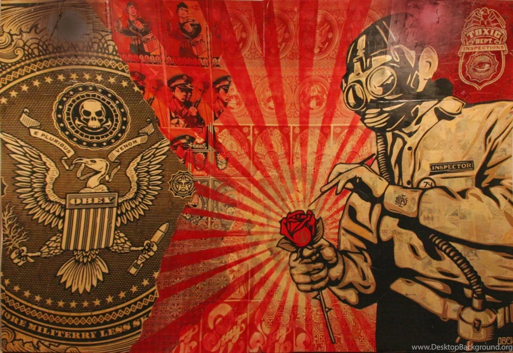 16683) Obey Full HD Wallpapers WalOps.com