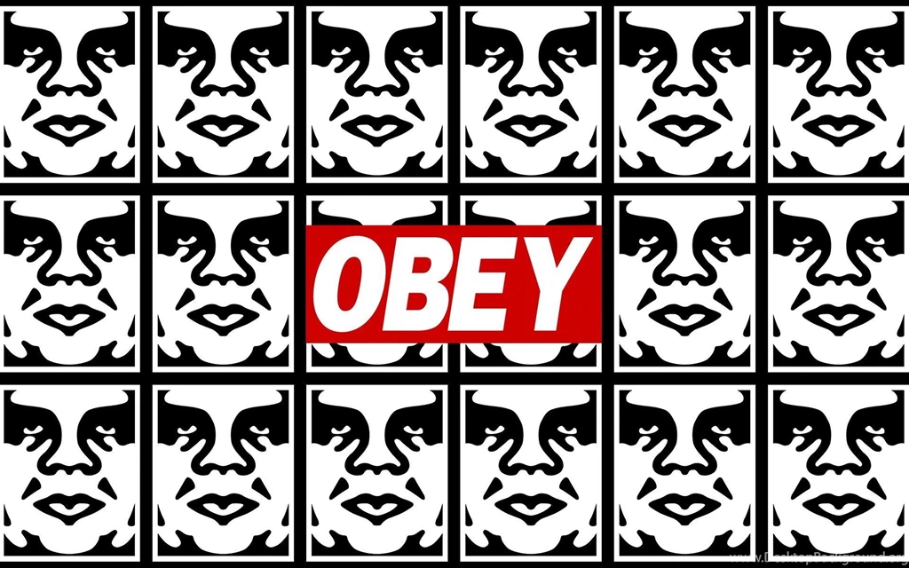 Obey Graffiti Stencils Anarchy Humor Texts Dark Sadic Wallpapers ...