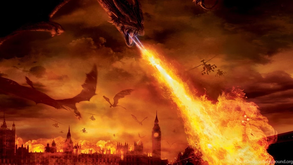 Helicopters Vs Dragons Wallpapers