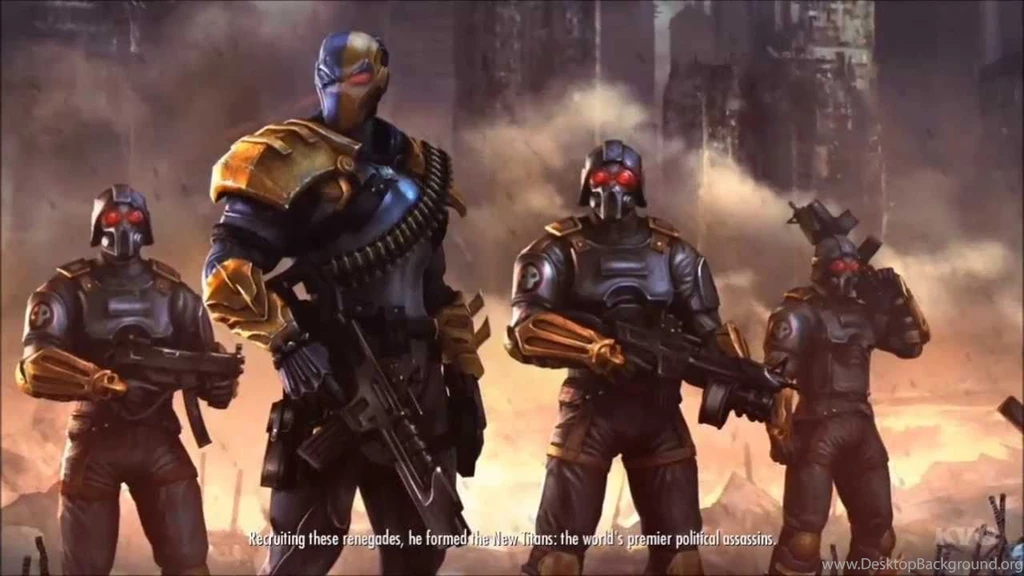 Injustice: Gods Among Us   Deathstroke Ending [HD]   YouTube