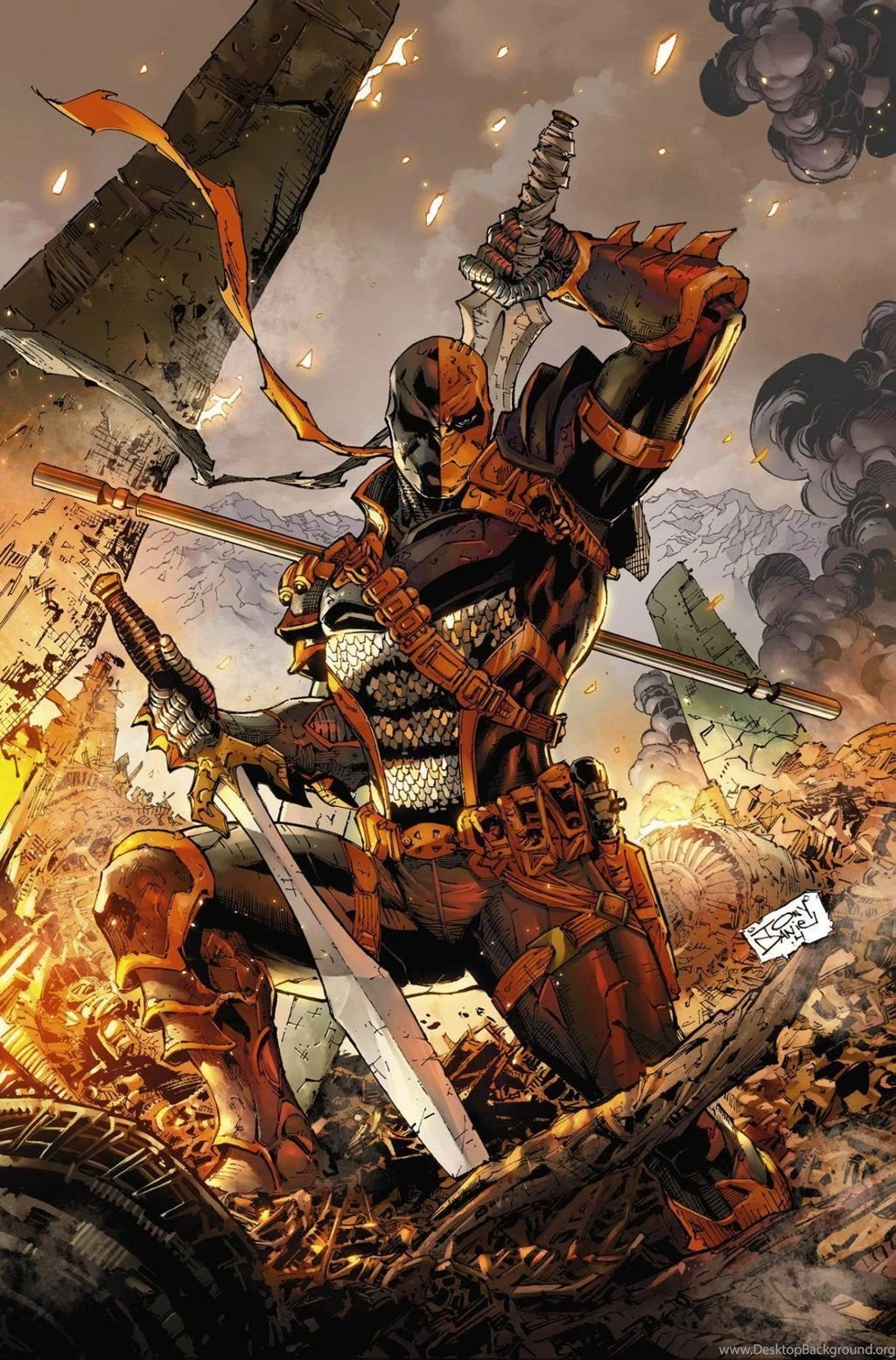 Prelude: Deathstroke Vs Master Chief By Superidot9000 On DeviantArt
