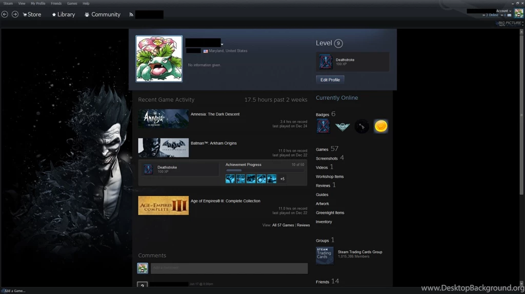 What's Your Profile Background?