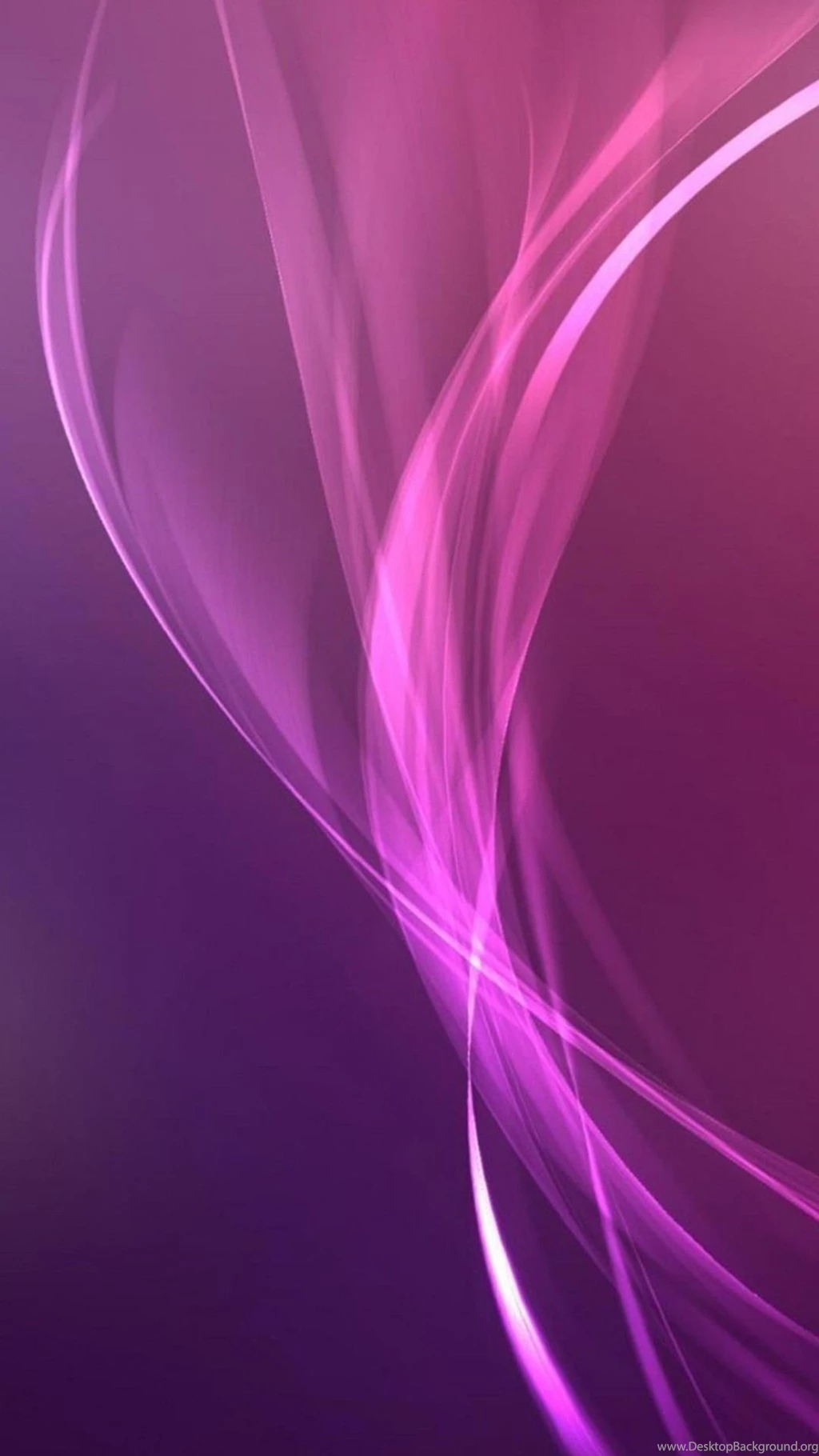 Purple Translucent Curves Mobile Wallpapers 4781