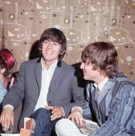 George, John, And Some Kickass Wallpaper.