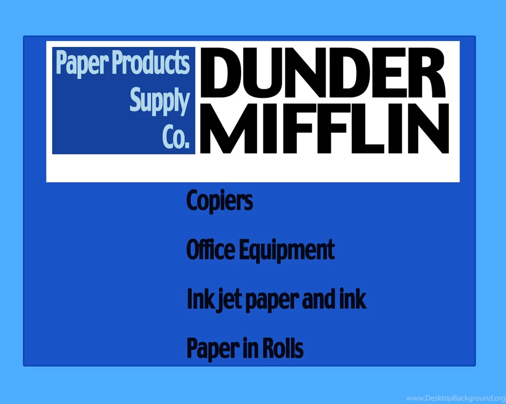 Gallery For Dunder Mifflin Sabre Desktop Wallpapers