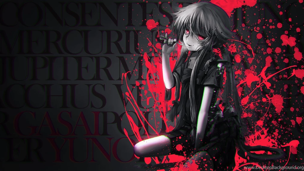 Mirai Nikki Computer Wallpapers, Desktop Backgrounds