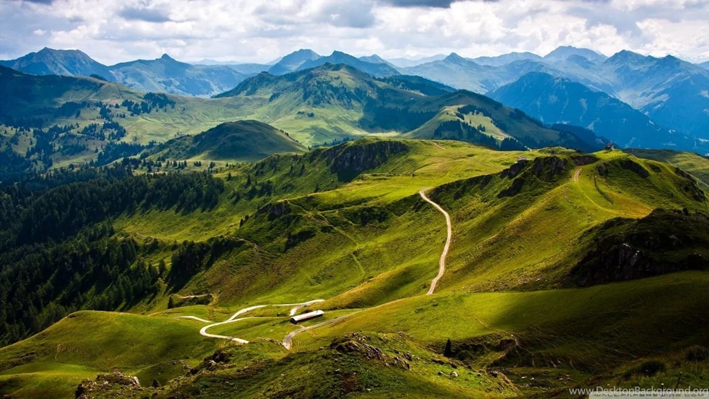 Kitzbuhel Mountain View, Austria, Europe HD Desktop Wallpapers ...