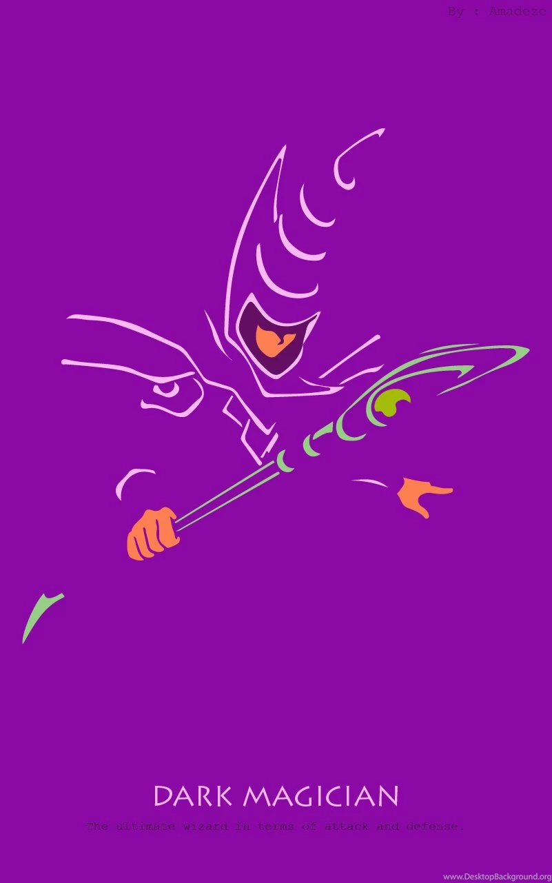 Dark Magician Minimalist Wallpapers By Dama26 On DeviantArt
