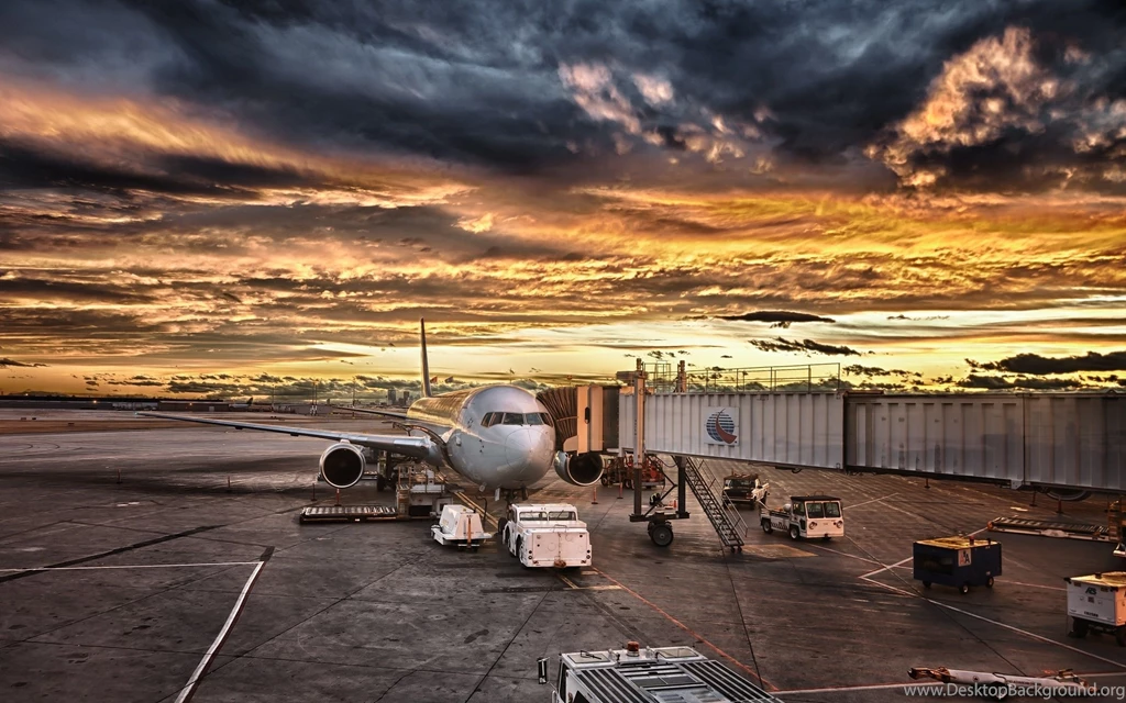 Plane, Airport, Aviation
