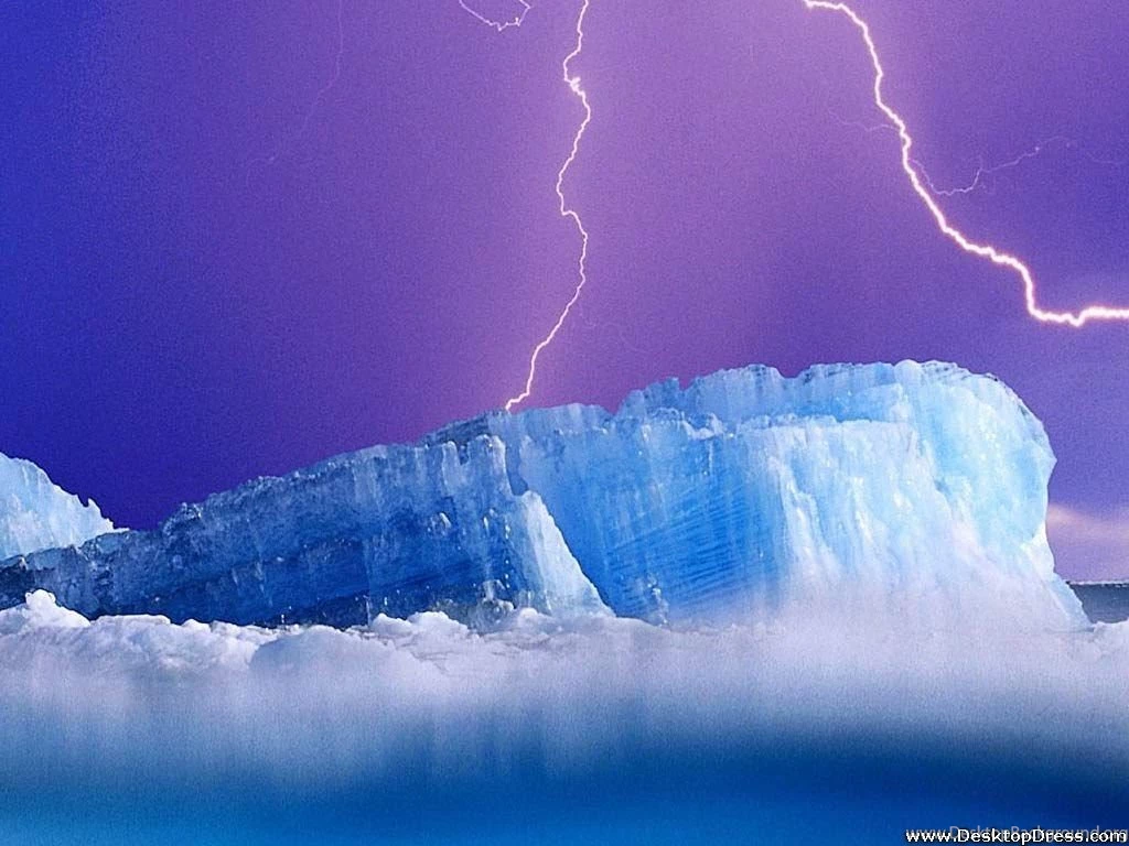 Desktop Wallpapers » Natural Backgrounds » Ice Lightning » Www ...