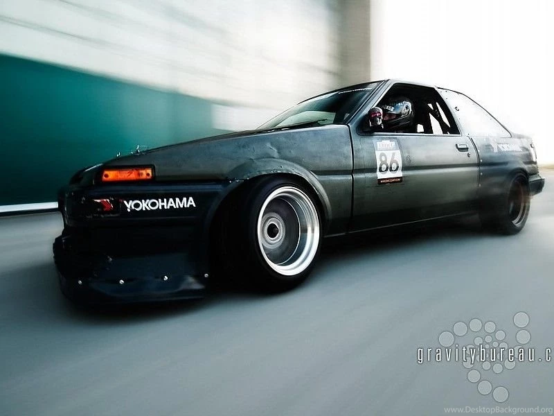 Toyota Ae86 Drift Free Desktop Backgrounds And Wallpapers