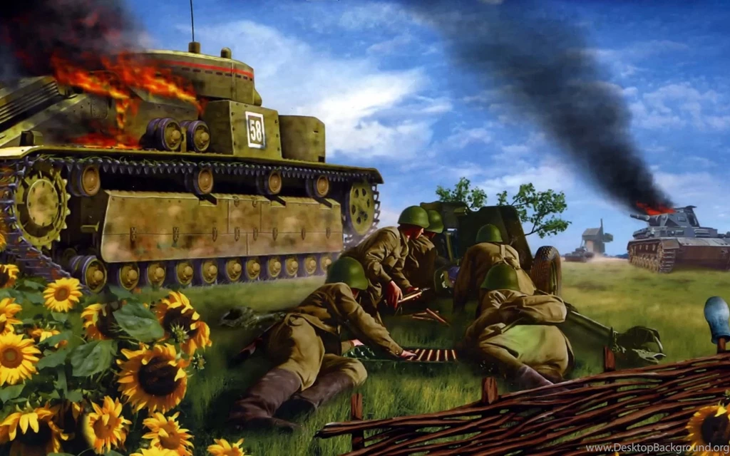 Battle For Kiev1942 T 35 Art Paintings Military Weaons Warrior ...