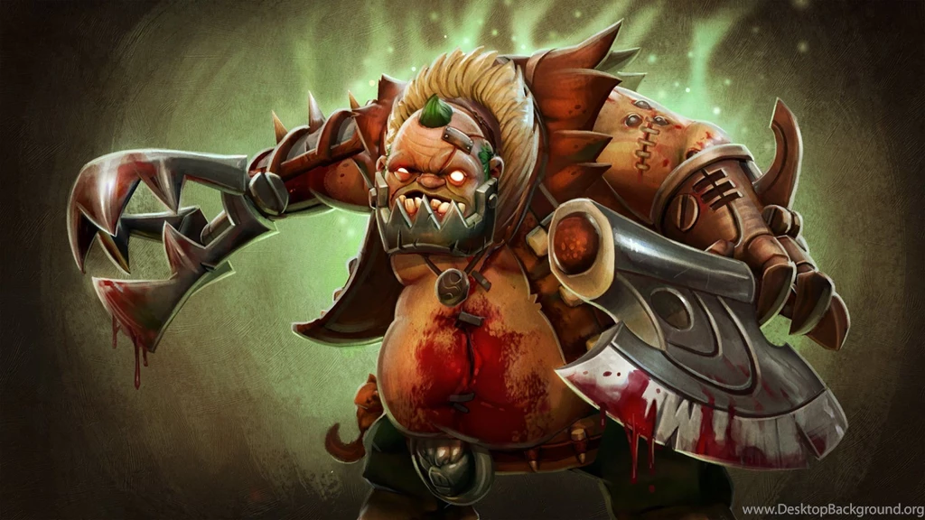 Pudge & Meepo Computer Desktop Wallpapers Dota 2